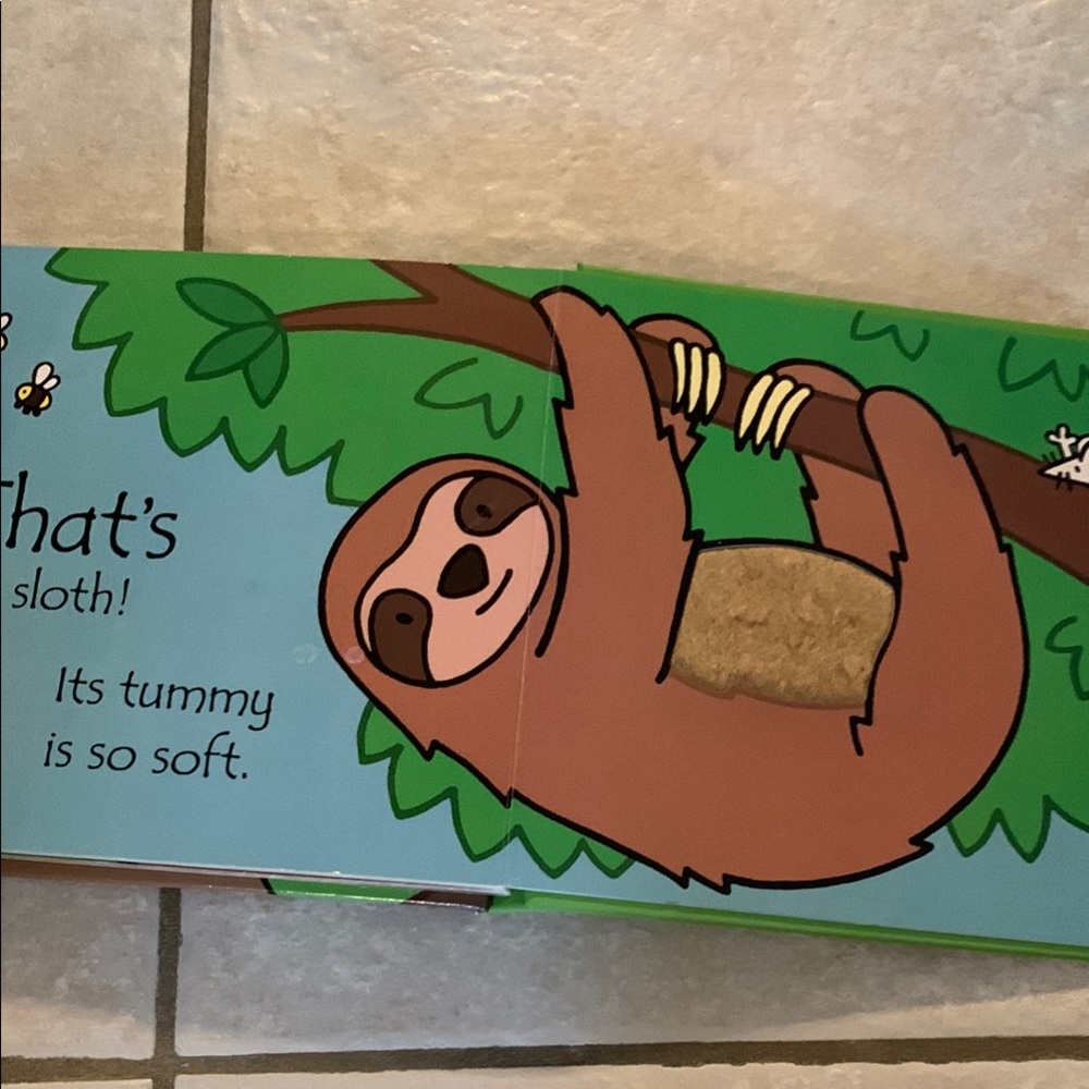 Usborne Touchy-Feely Book - That's Not My Sloth - Children’s Book - Picture 4 of 8